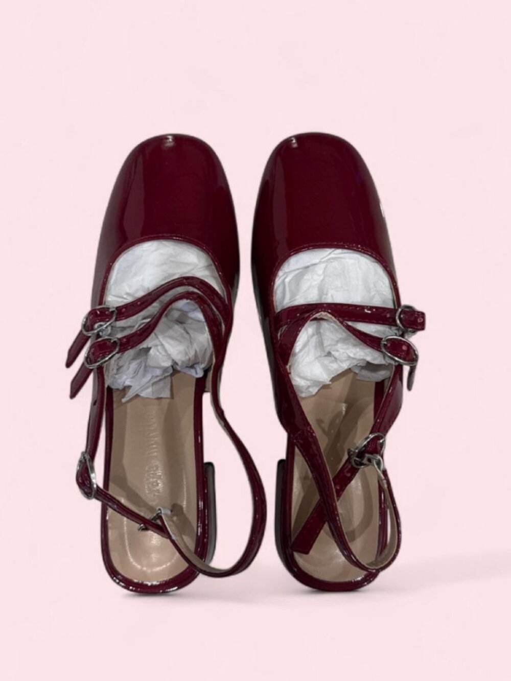 Urban Outfitters Women's Red Size 6.5 Mary Jane Scandal Heel